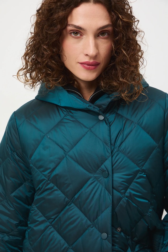 Medicine cappoto in piuma-piumino turchese RW25-KPD601