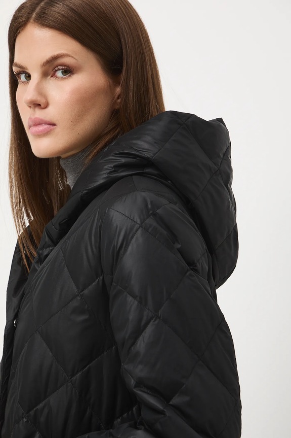 Páperový kabát s opaskom RW25-KPD601