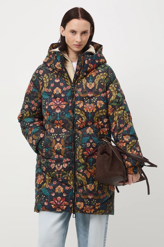 Kabát dámský s prošíváním vícebarevná RW25-KPD903