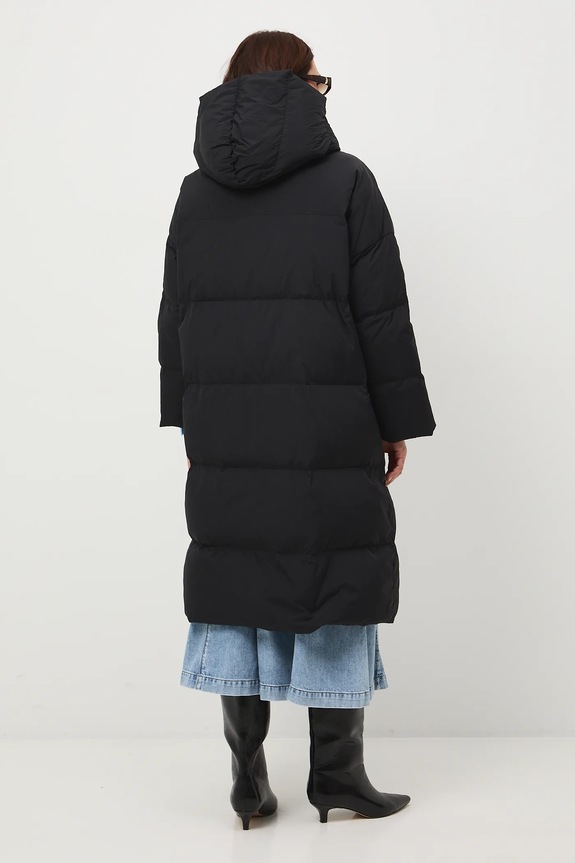 Odzież Płaszcz puchowy damski pikowany RW25-KPDB01 czarny