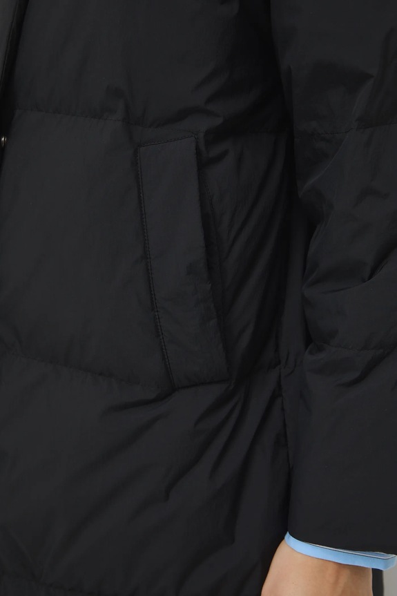 Płaszcz puchowy damski pikowany RW25-KPDB01