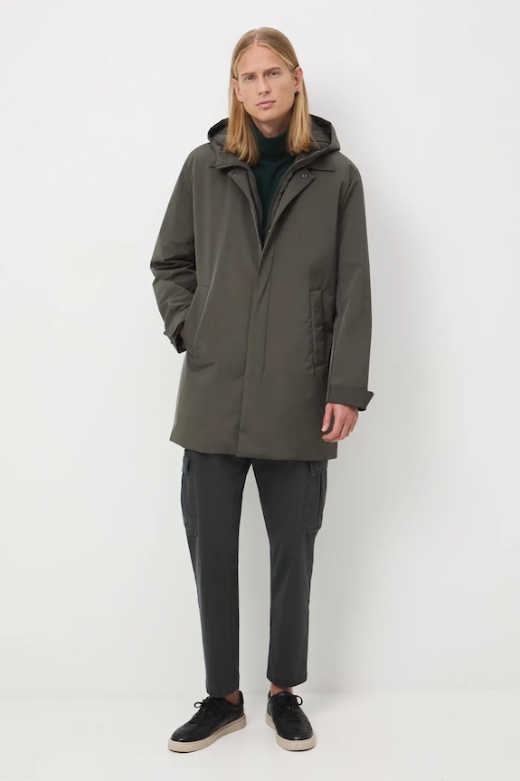 Parka męska gładka RW25-KPM810