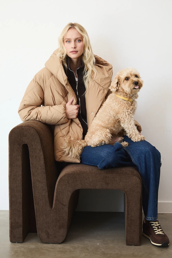 Medicine giacca foderato beige RW25-KUD703