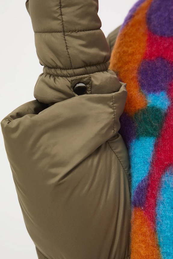 Kurtka damska pikowana z rękawiczkami RW25-KUD806