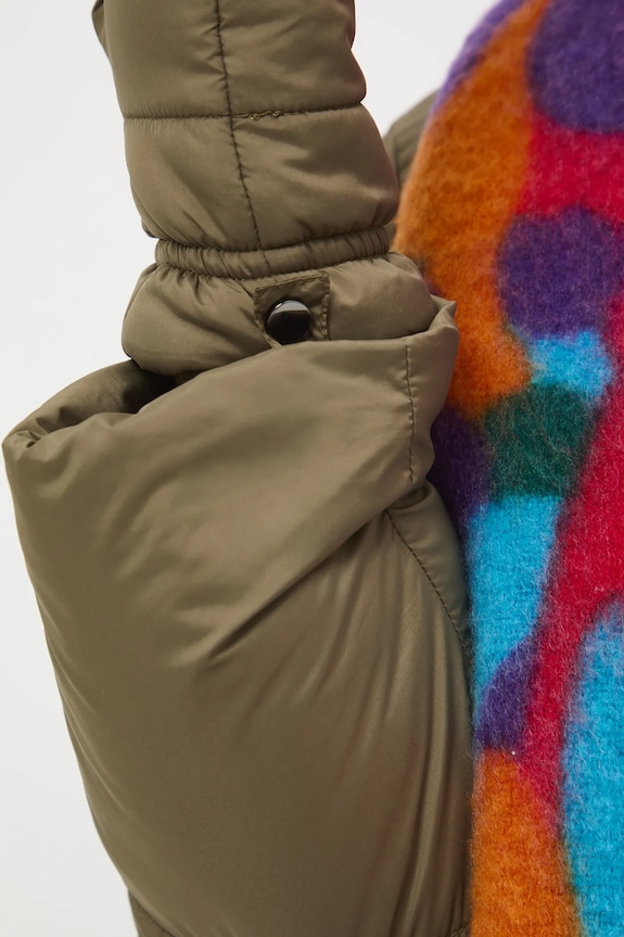 Kurtka damska pikowana z rękawiczkami RW25-KUD806