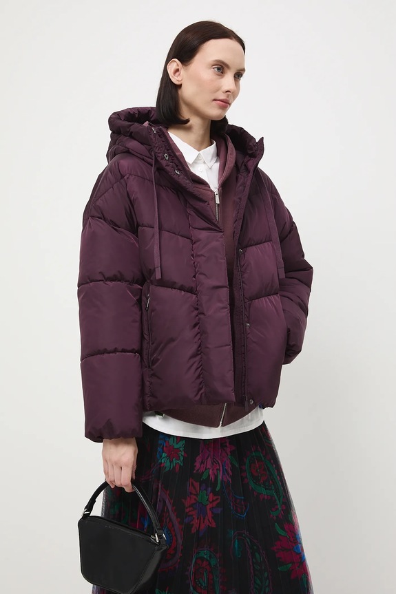 Bunda Medicine oversize burgundské RW25-KUD900