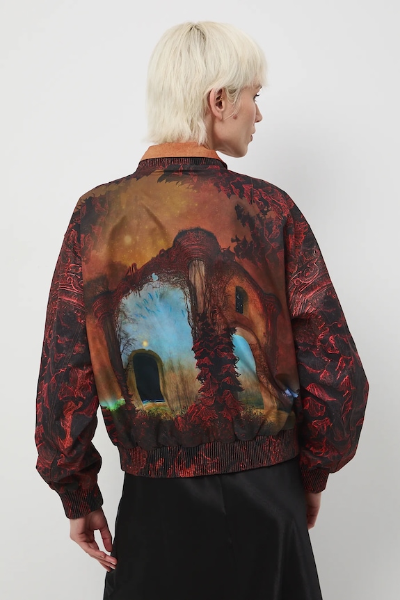 Bunda z kolekcie Zdzisław Beksiński x Medicine RW25-KUDA50 viacfarebná RW25