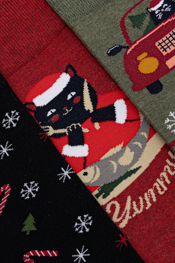 Medicine pamut zokni 3 db RW25-LBMA08 többszínű RW25