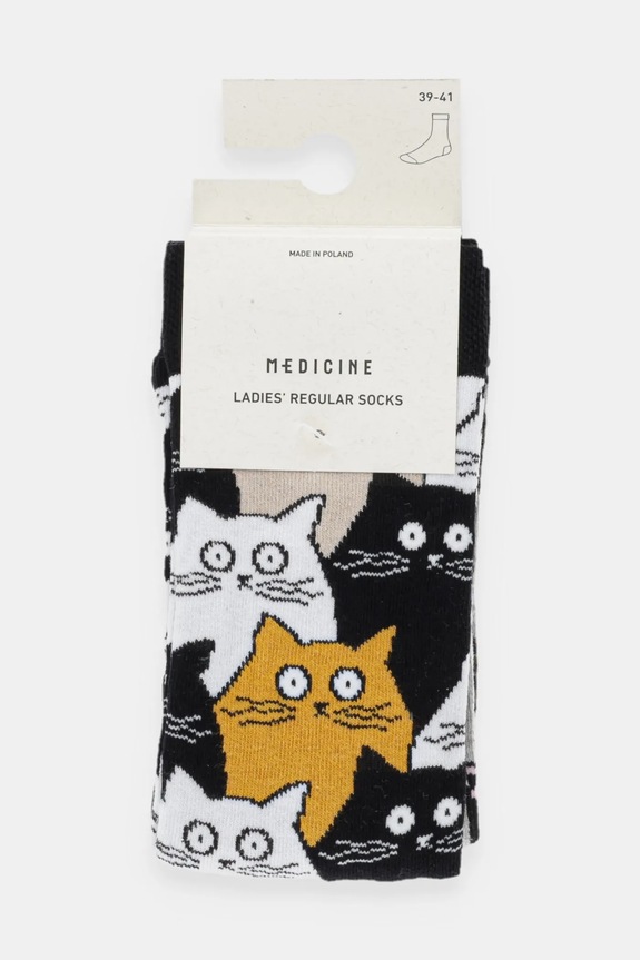 Abbigliamento Medicine calzini in cotone pacco da 2 RW25-LGD502 multicolore