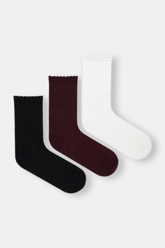 Medicine skarpetki bawełniane 3-pack RW25-LGD605 multicolor RW25