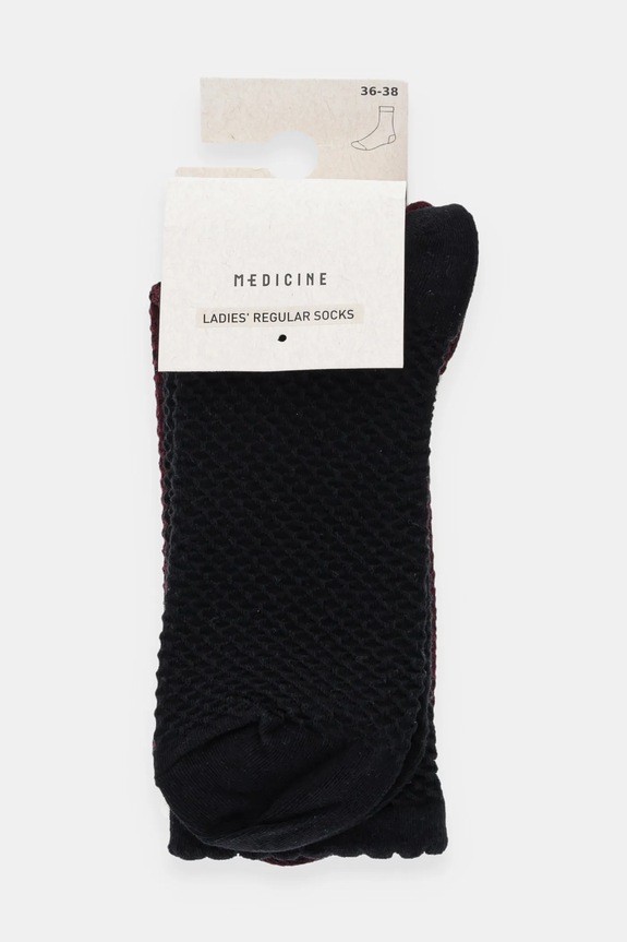 Medicine skarpetki bawełniane 3-pack multicolor RW25-LGD605