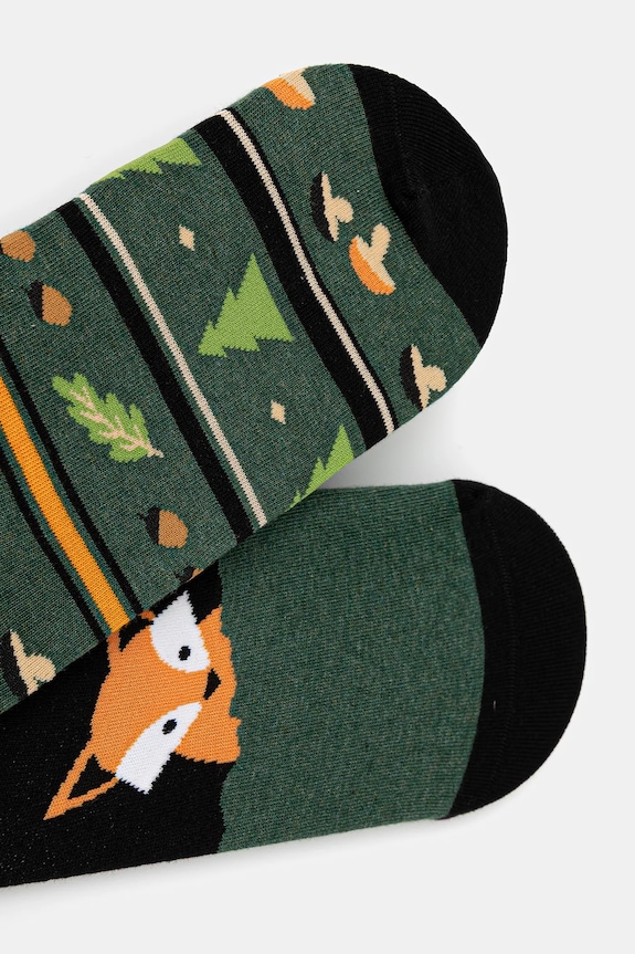 Skarpetki bawełniane męskie wzorzyste (2-pack) RW25-LGM715 multicolor RW25