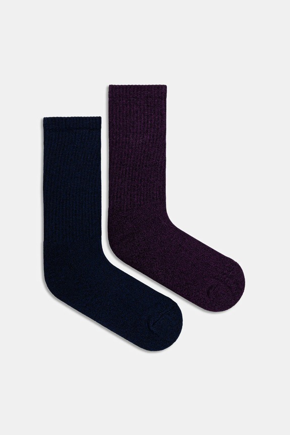 Skarpetki bawełniane męskie melanżowe (3-pack) skarpetki długie multicolor RW25-LGM806