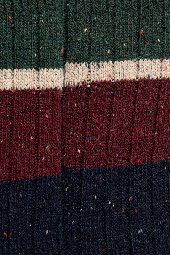 Skarpetki z domieszką wełny męskie melanżowe RW25-LGM817 multicolor RW25