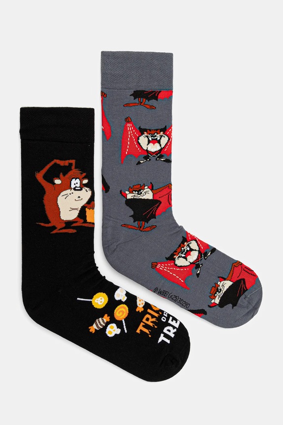 Skarpetki bawełniane męskie Looney Tunes (2-pack) skarpetki długie multicolor RW25-LGM850