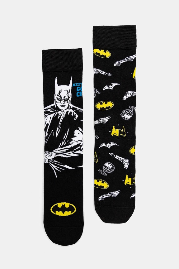 Βαμβακερές κάλτσες Medicine 2-pack ψηλές κάλτσες μαύρο RW25-LGM851