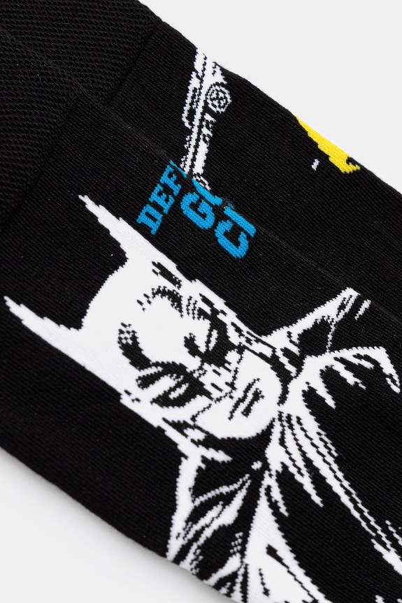 Βαμβακερές κάλτσες Medicine 2-pack RW25-LGM851 μαύρο RW25