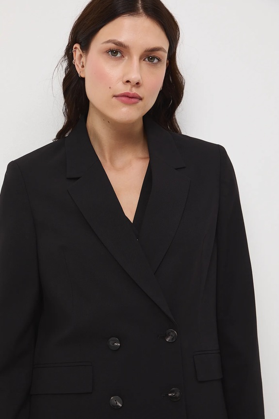 Medicine kétsoros gombolású zakó fekete RW25-MKD500