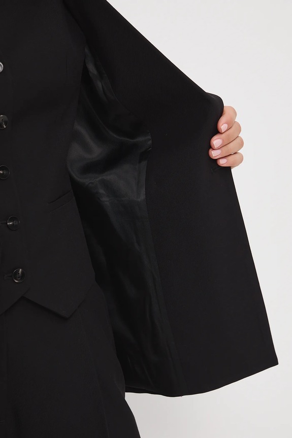 Dvojradové sako s prímesou vlny RW25-MKD500