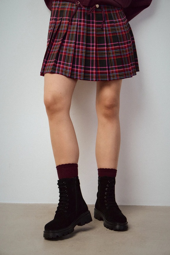 Členkové topánky dámske semišové RW25-OBD401