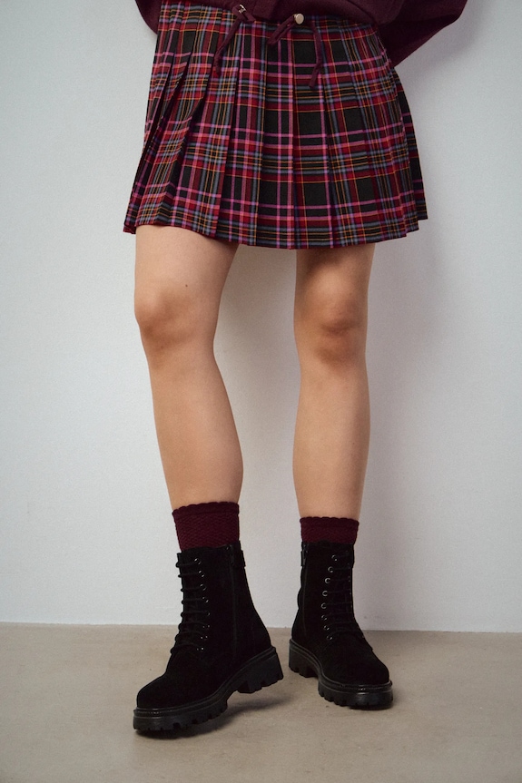 Členkové topánky dámske semišové RW25-OBD401