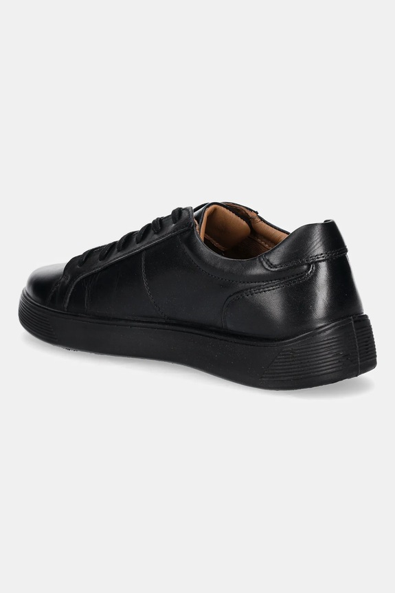 Medicine scarpe da ginnastica in pelle nero RW25-OBM304