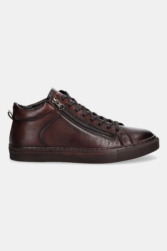 Obuwie Buty skórzane męskie RW25-OBM305 brązowy