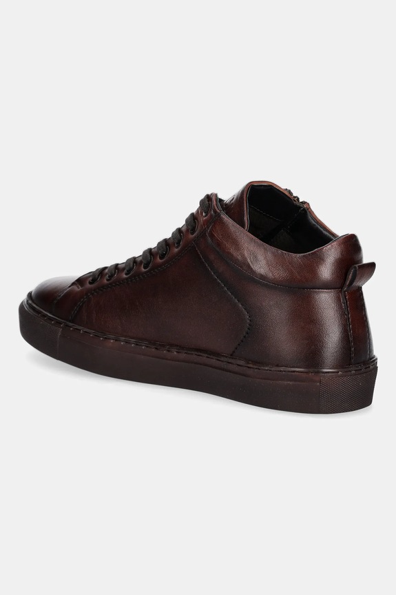 Buty skórzane męskie brązowy RW25-OBM305