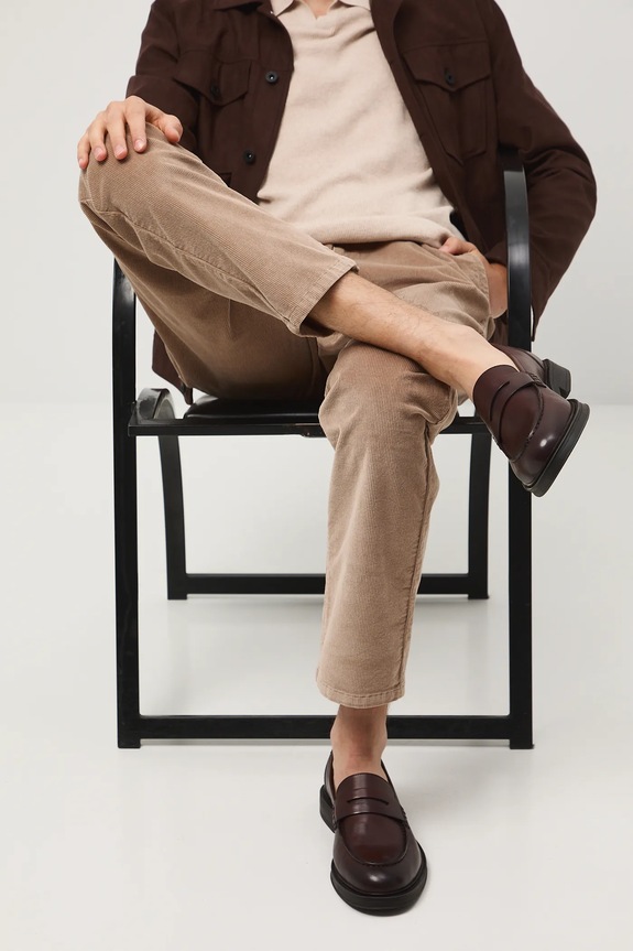 Medicine mocassini in pelle RW25-OBM311