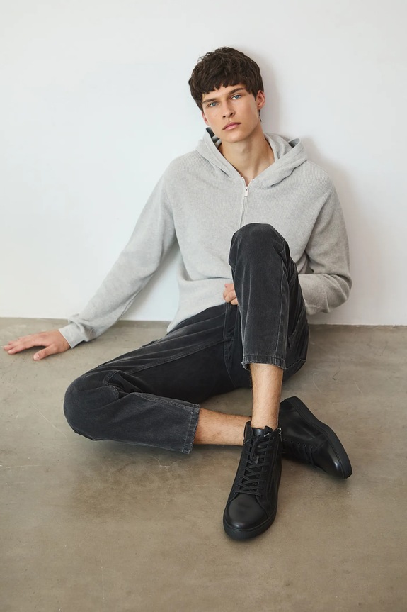 Buty męskie skórzane RW25-OBM316