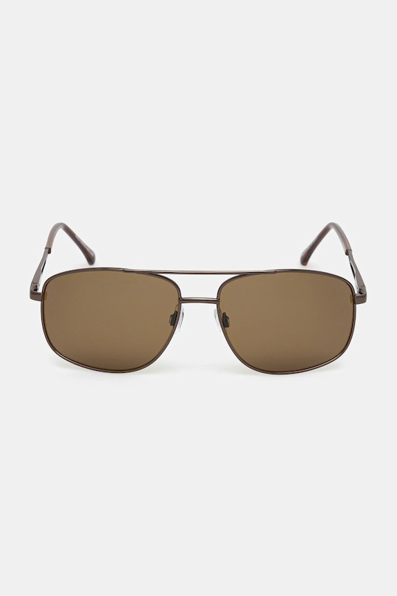 Okulary przeciwsłoneczne męskie z polaryzacją RW25-OKM300 brązowy RW25