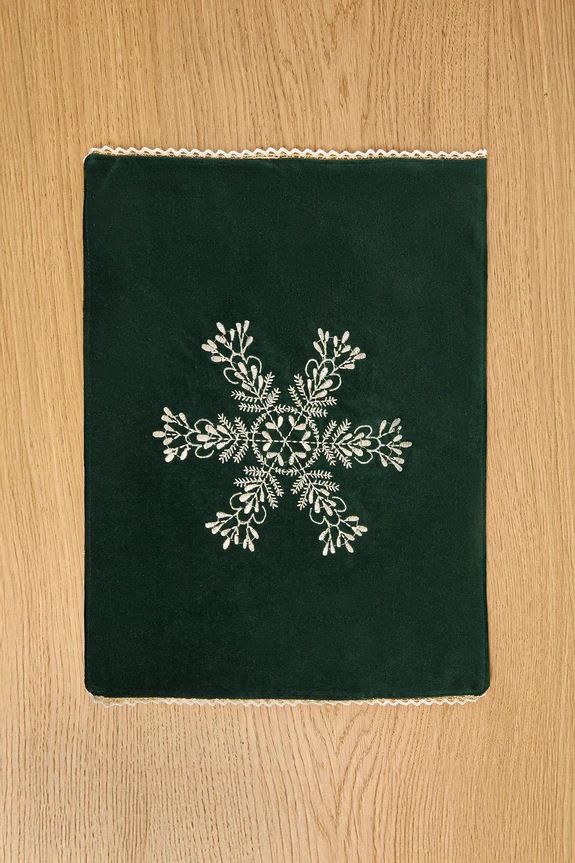 Podkładka pod talerz świąteczna 35 x 45 cm (2-pack) zielony RW25-ORU805
