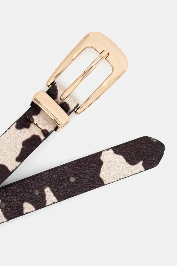 Doplňky Pásek dámský s umělými vlákny RW25-PAD300 hnědá