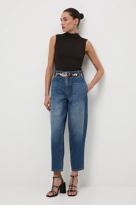 Pásek dámský s umělými vlákny hnědá RW25-PAD300