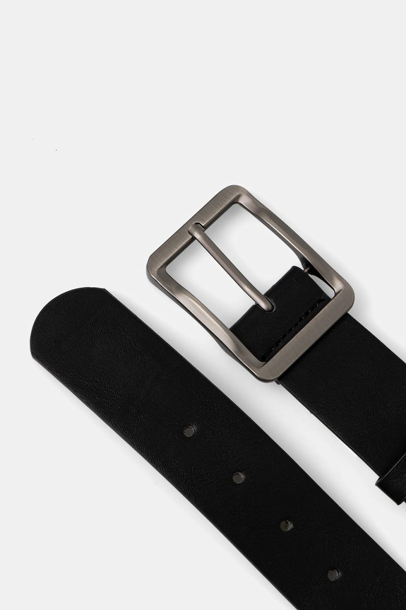 Opasok z ekologickej kože RW25-PAD500 čierna RW25