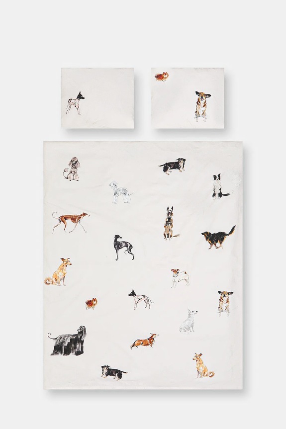 Komplet pamučne posteljine Medicine 160 x 200 cm / 50 x 60 cm RW25-PCU450 bež RW25