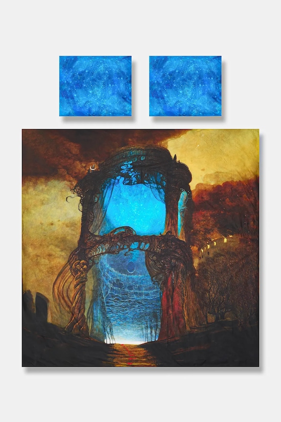Σετ βαμβακερά κλινοσκεπάσματα Medicine 50 x 60 cm / 200 x 200 cm RW25-PCUA52 πολύχρωμο RW25