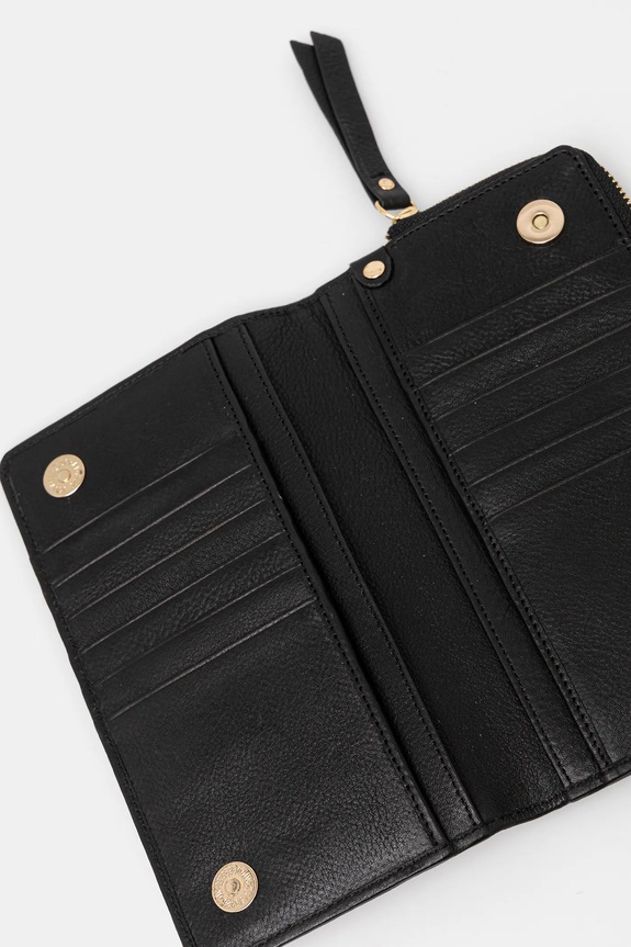 Medicine bőr pénztárca fekete RW25-PFD802