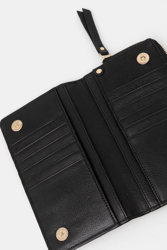 Medicine bőr pénztárca fekete RW25-PFD802