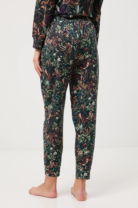 Bavlněné pyžamo dámské se vzorem RW25-PJD601