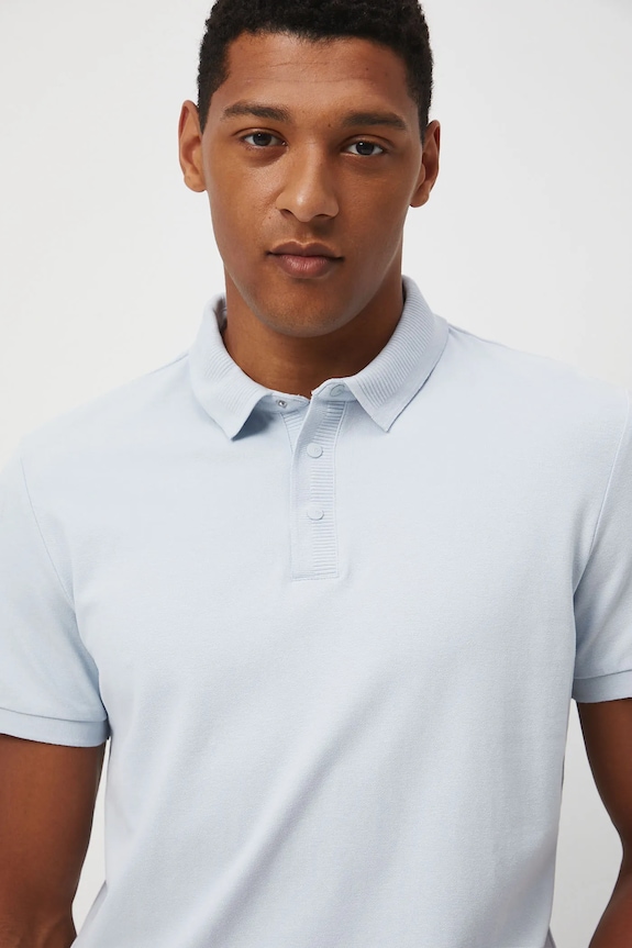 Medicine tricou polo albastru RW25-POM020