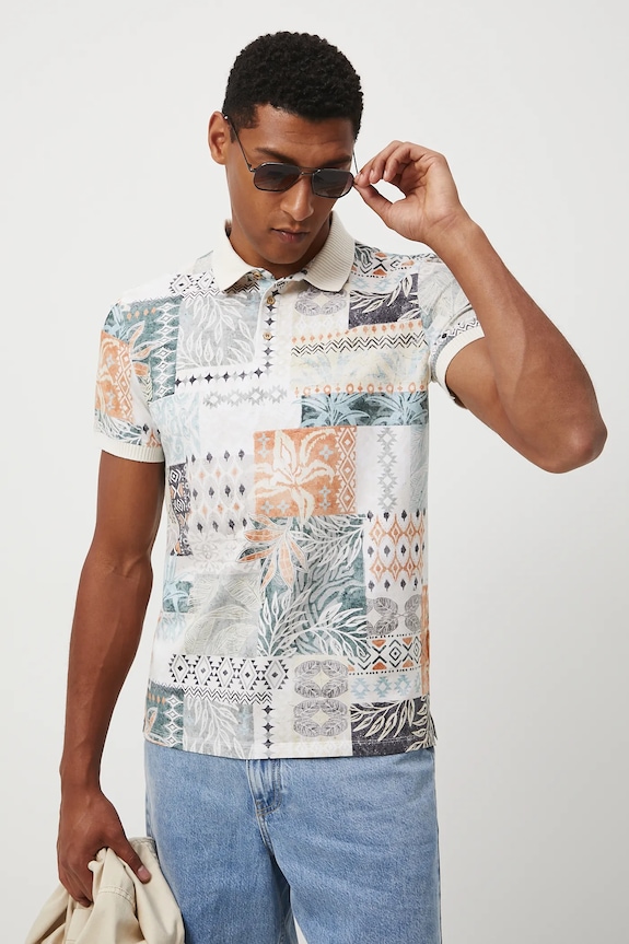 Medicine polo regolare multicolore RW25-POM201