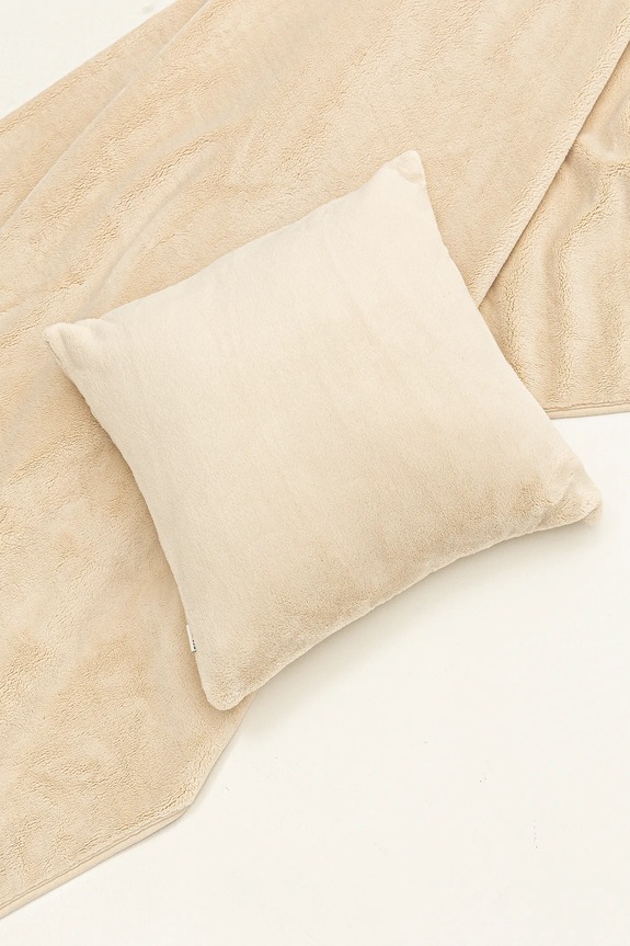 Dekoratívna obliečka na vankúš 45 x 45 cm béžová RW25-PSU616