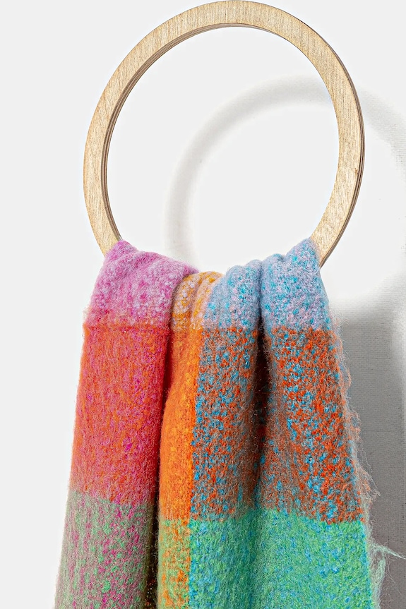 Šála dámská kostkované vícebarevná RW25-SAD726