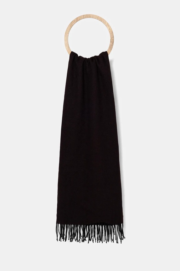 Szal męski z wiskozą RW25-SAM600 bordowy RW25