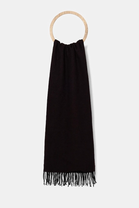 Szal męski z wiskozą RW25-SAM600 bordowy RW25