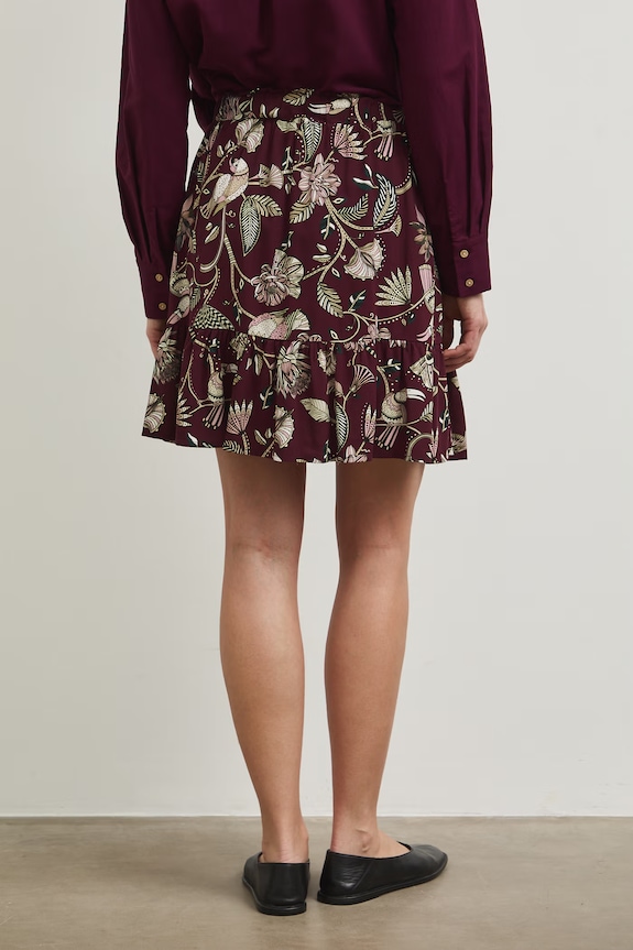 Odzież Medicine spódnica RW25-SDD111 bordowy