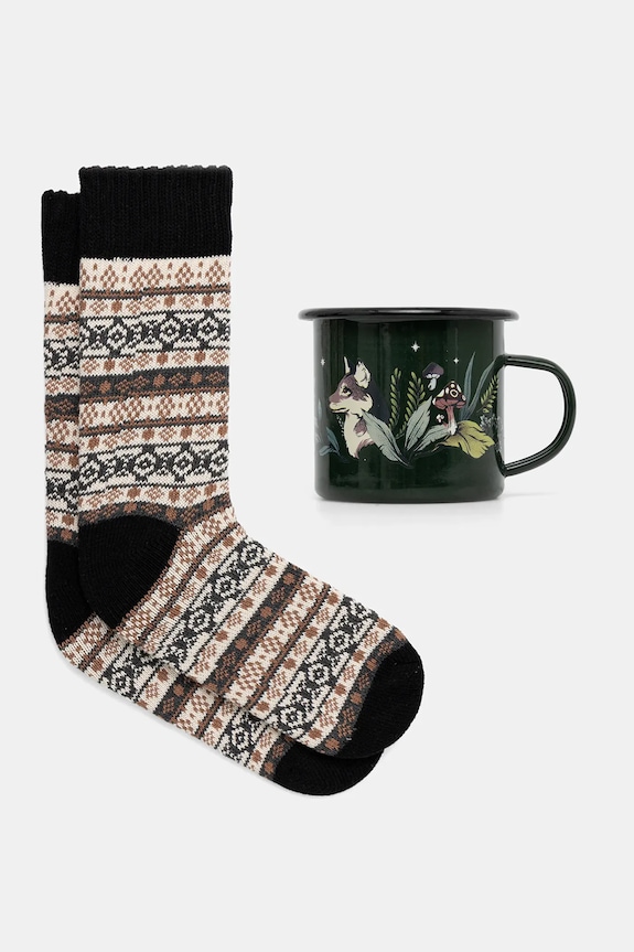 Oblečenie Darčeková sada: hrnček a ponožky vzorované RW25-SEU601 viacfarebná