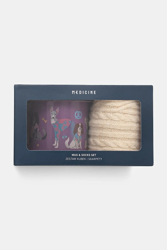 Medicine zestaw prezentowy: kubek i skarpetki RW25-SEU801 multicolor