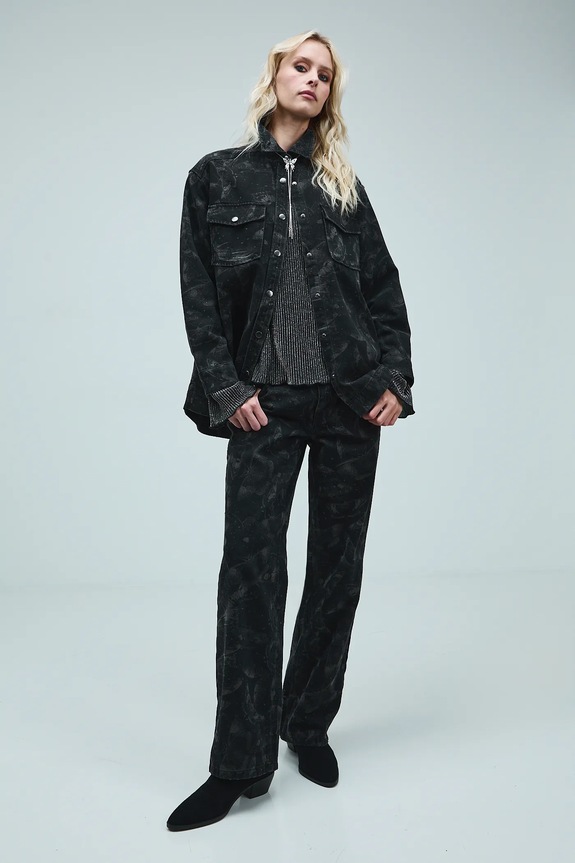 Medicine jeans in cotone nero RW25-SJD709